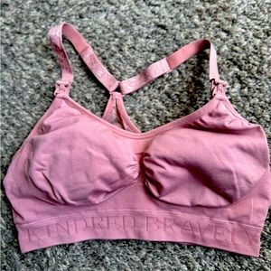 Kindred Bravely Simply Sublime Lace Racerback Nursing Bra size Busty/Large